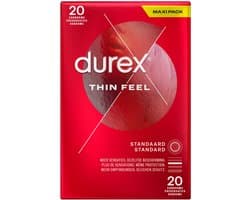 Durex Condooms Thin Feel - 4x 20 stuks