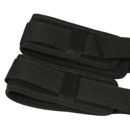 Bdsm Band Verstelbare Hand, Nek En Been Strekken Klassieke Zwarte Nylon Buiten Fitness Hangende Oefening Armband, Paar Geschenk — thumbnail 3