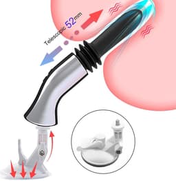 Voor-mannen-vrouwen-stotende-dildo-anale-vibrator-butt-plug-g-spot-massage-speelgoed — thumbnail 1