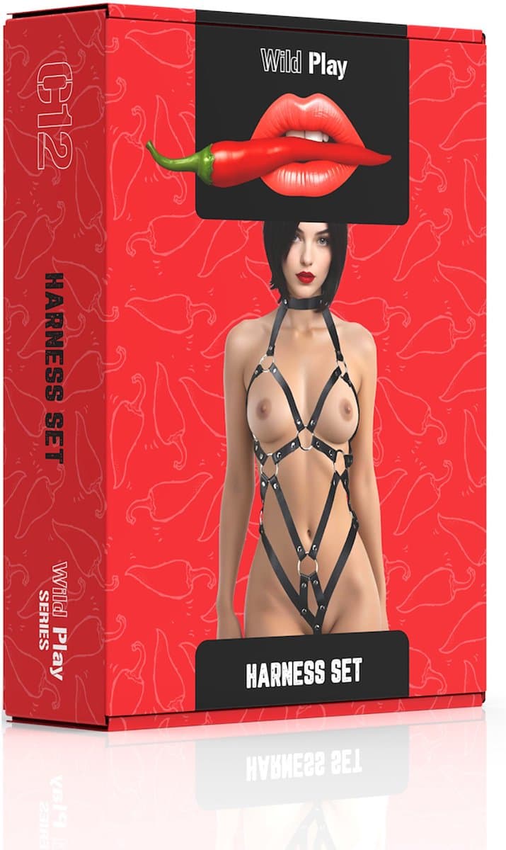 Erospace Wild Play C12 – Verleidelijke Dames Harness voor Sensueel Avontuur — afbeelding 1