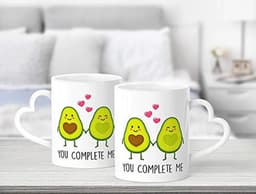 Liefdesmok met hartje en avocado motief - Perfect cadeau voor Valentijn en andere gelegenheden — thumbnail 3