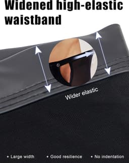 Boxershorts voor heren in kunstleer en wetlook - Sexy lingerie en ondergoed in grote maten — thumbnail 2