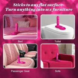 Oneay Rijdende, stotende en penetrerende dildo met vibrerende clitorisstimulator, draagbare strap-on dildo-seksmachine, seksspeeltjes voor vrouwen en stellen, op afstand bedienbare G-spot anale dildo, ondeugend seksspeeltje voor vrouwen — thumbnail 3