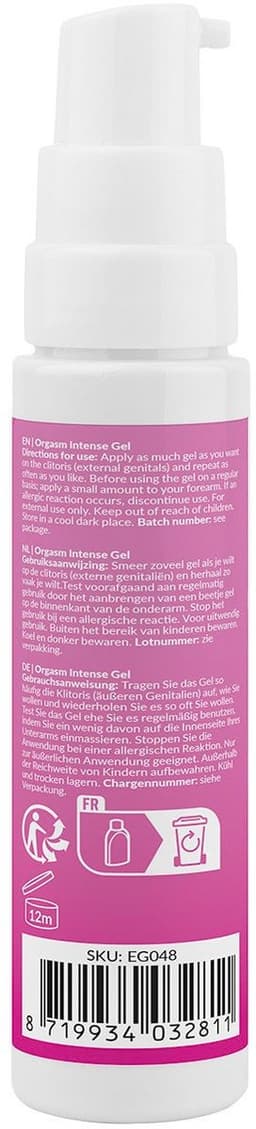EasyGlide - Orgasm Intense Gel - 30 ml — thumbnail 3