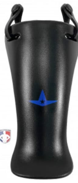 All Star TG3U Cobalt Umpire Throat Guard — thumbnail 3