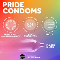 EXS Pride condooms - 144 stuks (grootverpakking) — thumbnail 2