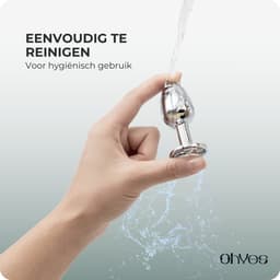 Metalen Buttplugs voor mannen en vrouwen - Buttplug Set 3-Delig - Anal & Butt Plug - Roze — thumbnail 4