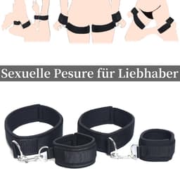 Killogood Bed bondage set met hand- en voetboeien – bevestiging aan bed — thumbnail 4