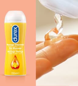 Durex - 2 Glijmiddelen Waterbasis - Play Massage 2/1 Sensitive 200ML - Crazy Cherry 100ML — thumbnail 4