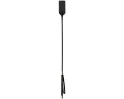 EasyToys - Zweep SM met Lange Steel - Zweep Sex Musthave voor SM liefhebber - Kinky Zweep met Lange Steel - BDSM - Zwart — thumbnail 2
