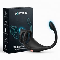 Dailyplay Prostaat Vibrator met Cockring – Extra Dunne Anaal Stimulator met Afstandsbediening – Buttplug Dildo Vibrator – Sex Toys voor Mannen & Koppels – Anale Seks Speeltjes — thumbnail 1