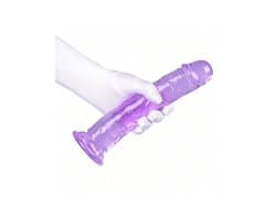 Oneay 5.0cm*24cm Realistische dildo met zuignap, zachte anale dildo, anaalplug, anaalplug met penissimulatie, anaaldilatator voor prostaatmassage, unisex seksspeeltje