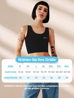 Ademend Naadloos Borstbinder voor Transgender Mannen en Non-Binaire Personen — thumbnail 3