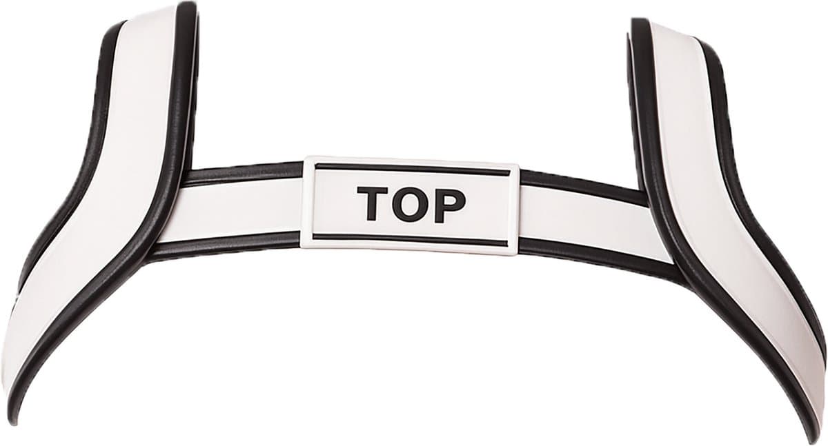 Barcode Berlin Harness TOP White-Black - MAAT S — afbeelding 1