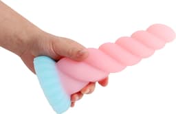 Banoch | Dildo twirl | roze siliconen | zuignap | fantasy — thumbnail 3