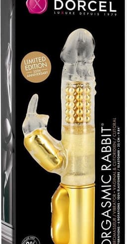 Dorcel - Golden Orgasmic Rabbit - Rabbit Vibrator - Limited Edition — thumbnail 5