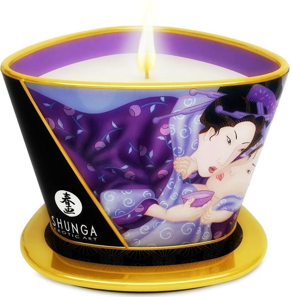 Shunga - Massagekaars - Libido Exotic Fruit — afbeelding 1