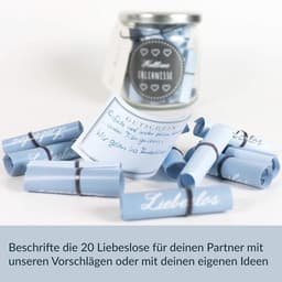Belevenisbox Koppels - Date Night Box - Romantische Avonden Creëren - Zelf Invulbaar Glas - 26 Delig - Multicolor — thumbnail 4