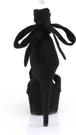 Pleaser - DELIGHT-679 Sandaal met enkelband - US 9 - 39 Shoes - Zwart — thumbnail 4