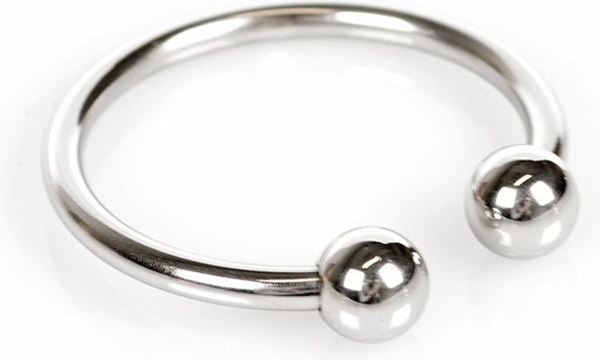 Eikelring Hoefijzer RVS Ø 30 mm — afbeelding 1