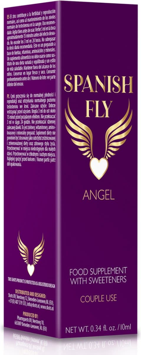 Pharmquests by Shots - Spanish Fly - Angel - 0.34 fl oz / 10 ml — afbeelding 1