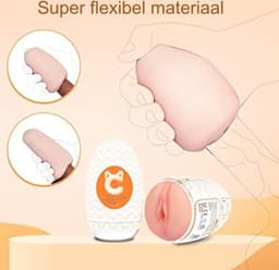 Erotiek Mannen Toys Mastrubator - Vagina Voor Mannen - Pocket Pussy — thumbnail 4