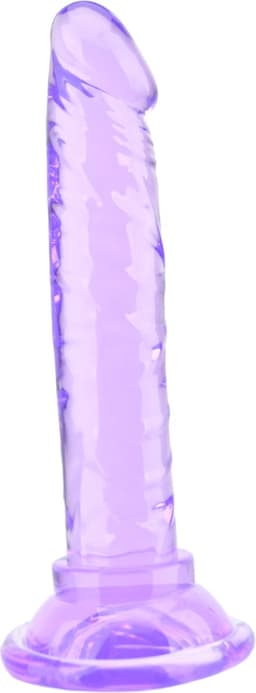 Power Escorts Realistic Mini Dildo – 15 cm – Paars – N12193 — thumbnail 5