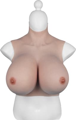 Siliconen Borstprothesen - CUP S - Wearable Borst - 100% hypoallergene medische siliconen - Grote borsten - Kunstmatige Nep Borst - Valse Borsten - Borst - Siliconen Huid - Bodysuit - Crossdresser - Transgender - Travestiet - Body4Everybody — thumbnail 1