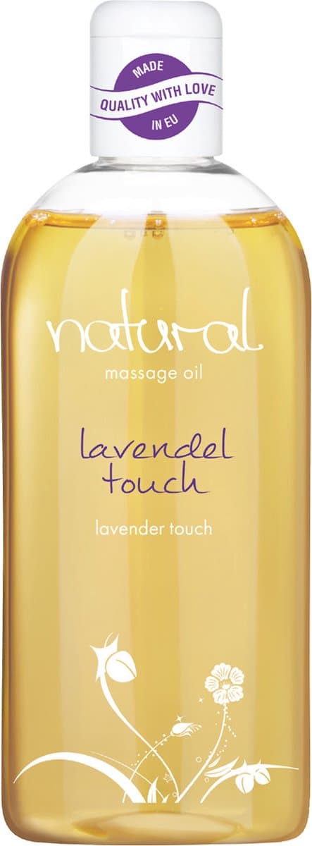 Natural Wellness massageolie, erotische massageolie, delicate lavendelgeur, 250 ml — afbeelding 1
