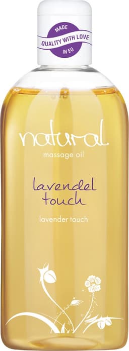 Natural Wellness massageolie, erotische massageolie, delicate lavendelgeur, 250 ml — thumbnail 1