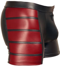 Elastische Fetish Shorts met Dual Wetlook Motief — thumbnail 3