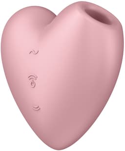 Satisfyer 'Cutie Heart', 8 cm, drukgolven en vibratie, speels design — thumbnail 5