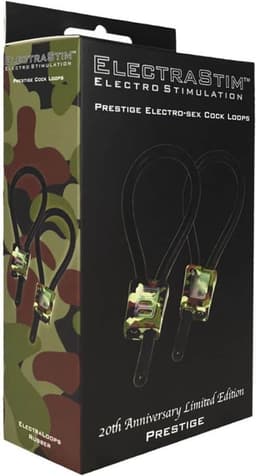 ElectraStim - Electrosex - ElectraLoops Prestige Red - Penisringen - 2 stuks — thumbnail 4