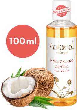 EIS natuurlijke massageolie voor sensuele massages, kokosgeur (100ml) — thumbnail 3