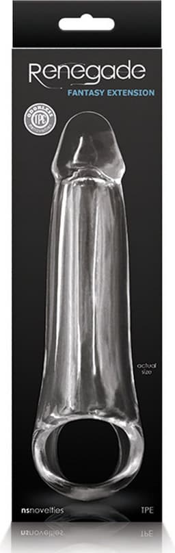 NS Novelties - Renegade Fantasy Extension M - Sleeves Penis Transparant — thumbnail 3