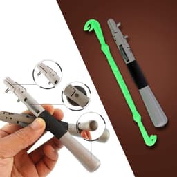 Snelle Vislijn Knoop Bind Tool – Handmatige Dubbele Haak & Lijn Tie Assistent — thumbnail 1