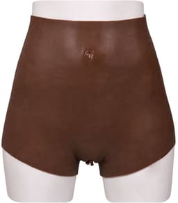XX-DreamToys - Ultra Realistische Bodysuit Male-to-Female - Drag Queen - Vrouwentorso met Vagina - Bruin S — thumbnail 1