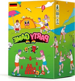 Partyspelletjes - Spel voor iedereen - Gezelligheid creëren - Voor jong en oud - 22 x 11.8 cm - Multicolor — thumbnail 1