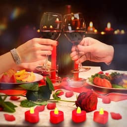 Valentijnsdag Romantische voor Haar Kit 24 Stks Vlamloze Romantische LED Kaarsen met 2000 Stks Kunstmatige Rozenblaadjes Set A — thumbnail 3