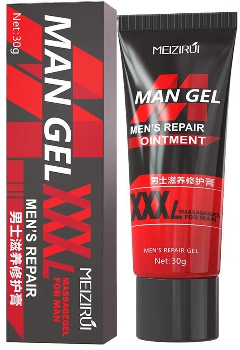 MEIZIRUI | Penis Vergroting Gel | Intieme Gel | Peniscrème - Penis Vergrotende Crème - Penisvergroting - Langere en Dikkere Penis - Penisverlening - Penisgroeiolie - Vergroten van Penis - Langere Erecties | Glijmiddel | Natuurlijke Ingrediënten — afbeelding 1