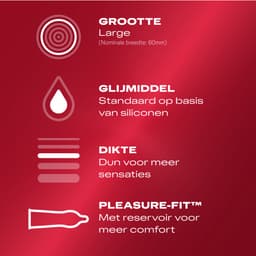 Durex Condooms Thin Feel XL 10st - 3 Stuks - Voordeelverpakking — thumbnail 3
