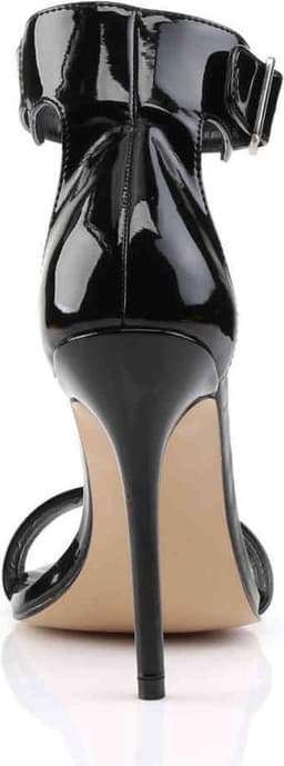 Pleaser - AMUSE-10 Sandaal met enkelband - US 13 - 44 Shoes - Zwart — thumbnail 4