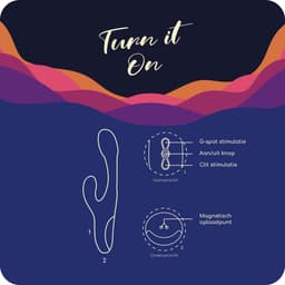 ONLYTOYS ® Tsunami - Premium 3 in 1 Vibrator - Tarzan Vibrators voor Vrouwen - Clitoris Stimulator & G-spot Vibrator - Rabbit - Stotende Dildo — thumbnail 4