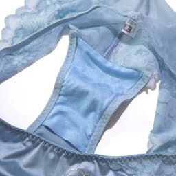 Luxe Satijnen vrouwen slip - Kant - Zijde - Naadloos - Erotisch getint - Ondergoed voor haar — thumbnail 4
