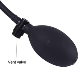 Opblaasbare dildo - tot 4,5 Ø - Inflatable Suction Cup Dildo - zwart - Prolink Novelties®' — thumbnail 3
