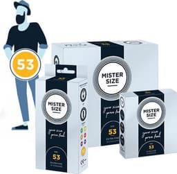 MISTER SIZE 53 Ultra Dunne M condooms (3 pack) — thumbnail 4