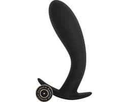 Banoch | Buttplug Booty Black | Zwart siliconen| Ø 3,5cm | 14 cm