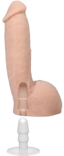 Girthmasterr - Realistic ULTRASKYN Dildo - 8.5" / 23 cm - Vanilla — thumbnail 2