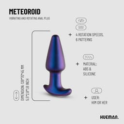 Hueman - Meteoroid Rimmende Anaal Plug — thumbnail 2