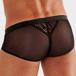 WOH microfiber herenslip personal allure zwart — thumbnail 4